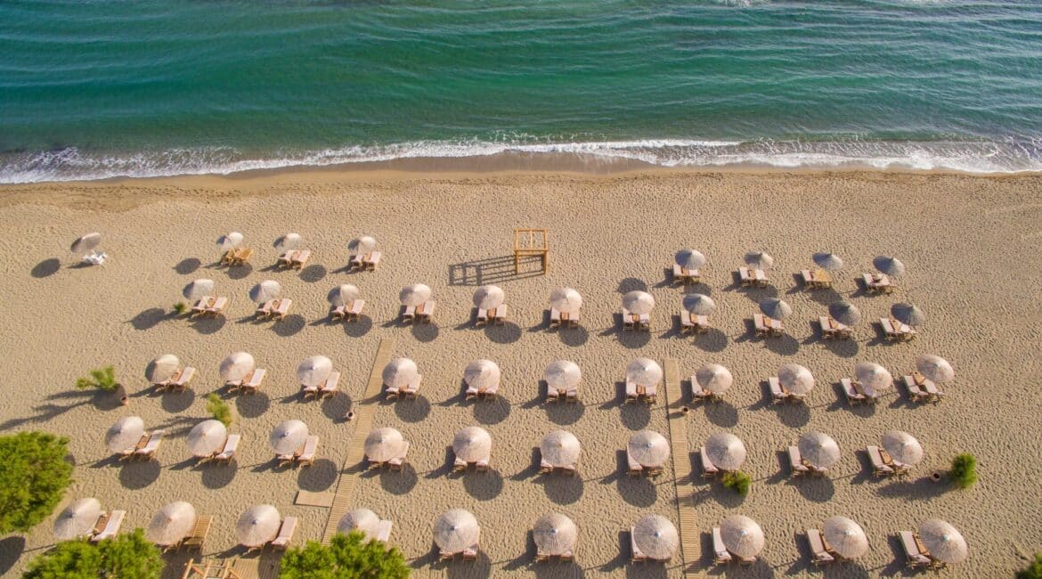 Paralos Lifestyle Beach Crete glroious blue flag beach