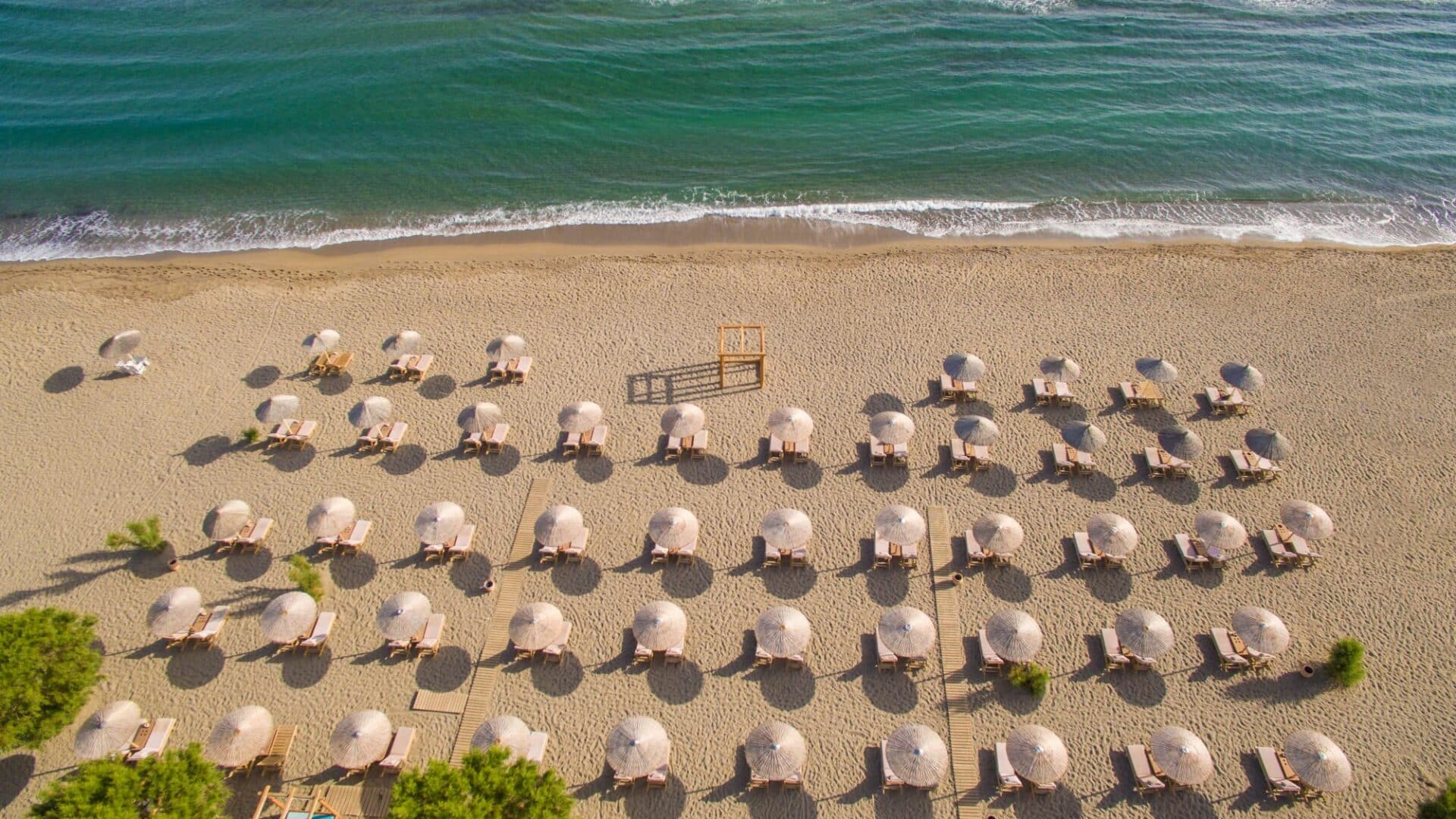 Paralos Lifestyle Beach Crete glroious blue flag beach