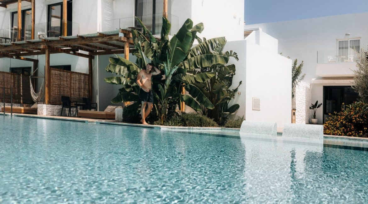 Paralos Lifestyle Beach Crete relaxed day time environs