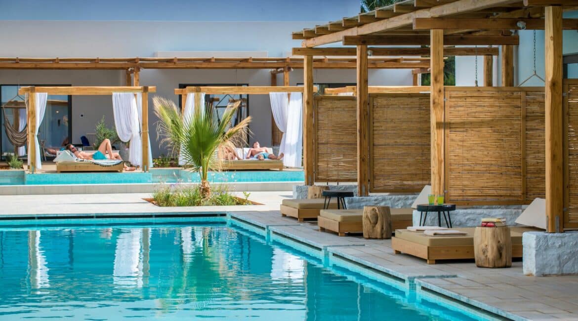 Paralos Lifestyle Beach Crete relaxed poolside living