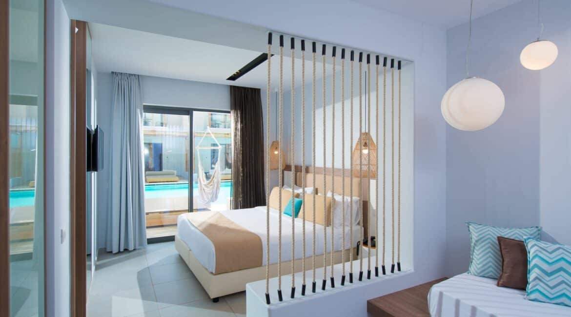 Paralos Lifestyle Beach Crete spacious bedrooms