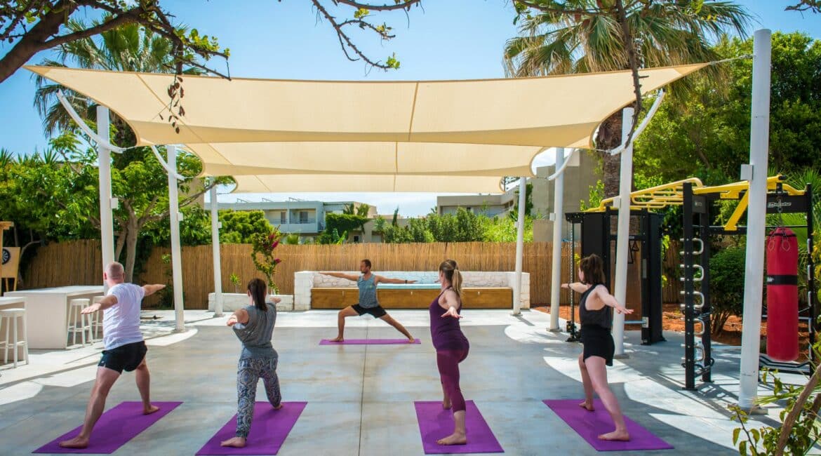Paralos Lifestyle Beach Crete yoga
