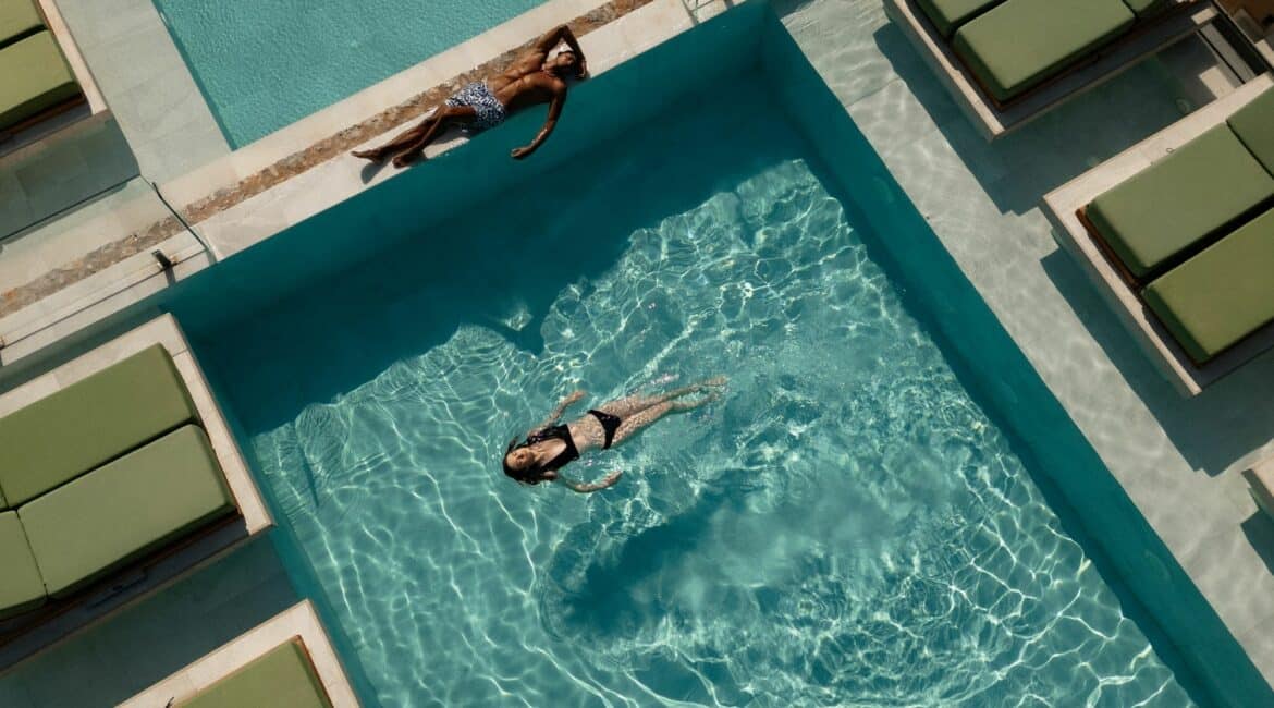 Paralos Venus Suites Crete stunning swimming pool