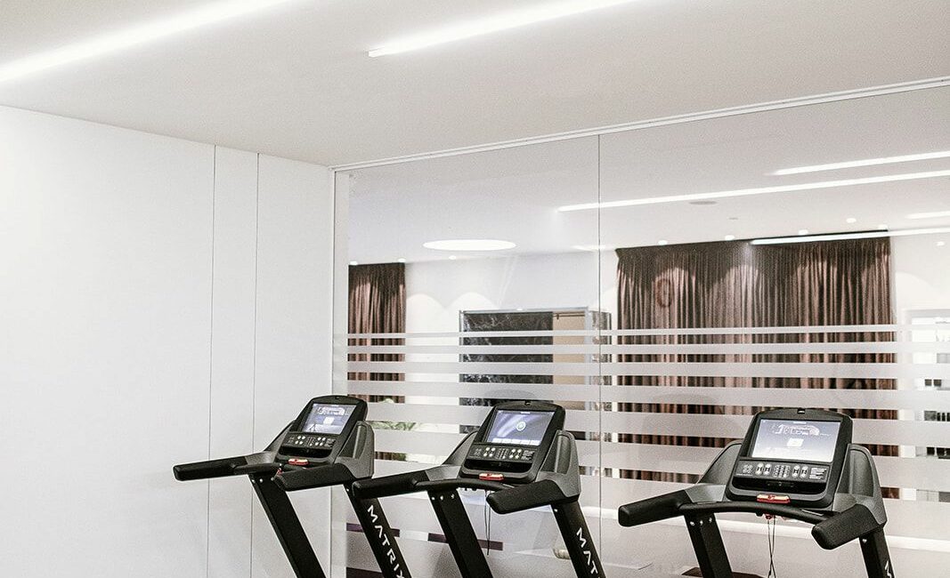 Bellevue Hotel gym and running machines Losinj Croatia