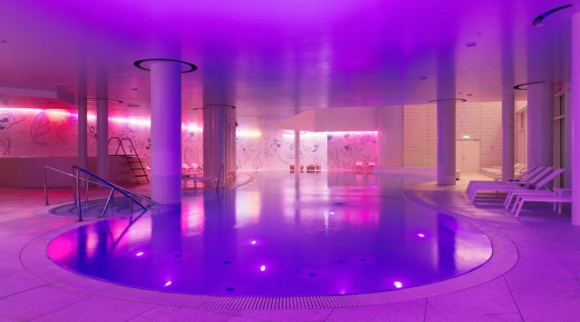 Bellevue Hotel swimming pool Losinj Croatia