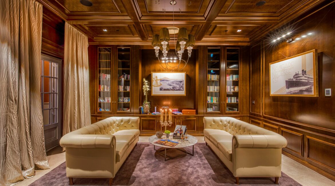 Boutique Hotel Alhambra Library Losinj Croatia