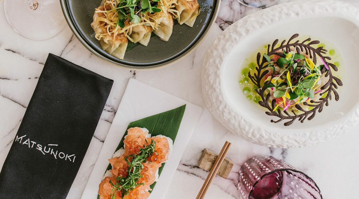 Hotel Bellevue Matsunoki Restaurant gorgeous asian cuisine Losinj Croatia