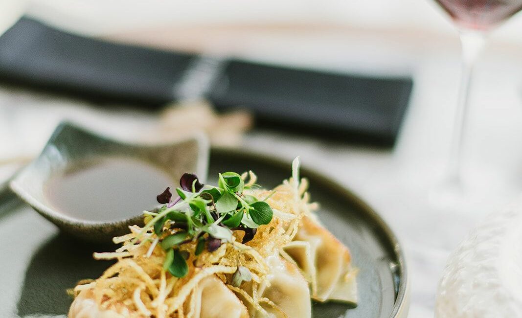 Hotel Bellevue Matsunoki Restaurant gyoza Losinj Croatia