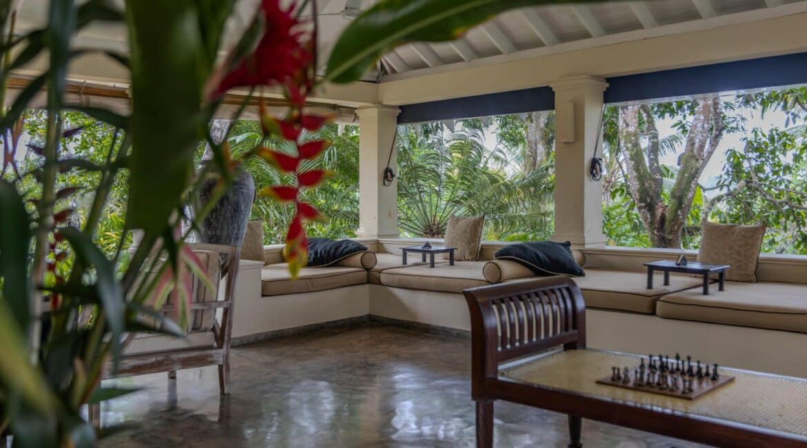 Kahanda Kanda Living Pavilion relaxed areas to unwind