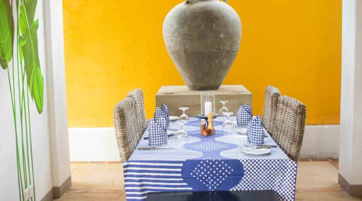 The Villa Bentota Inguru restaurant