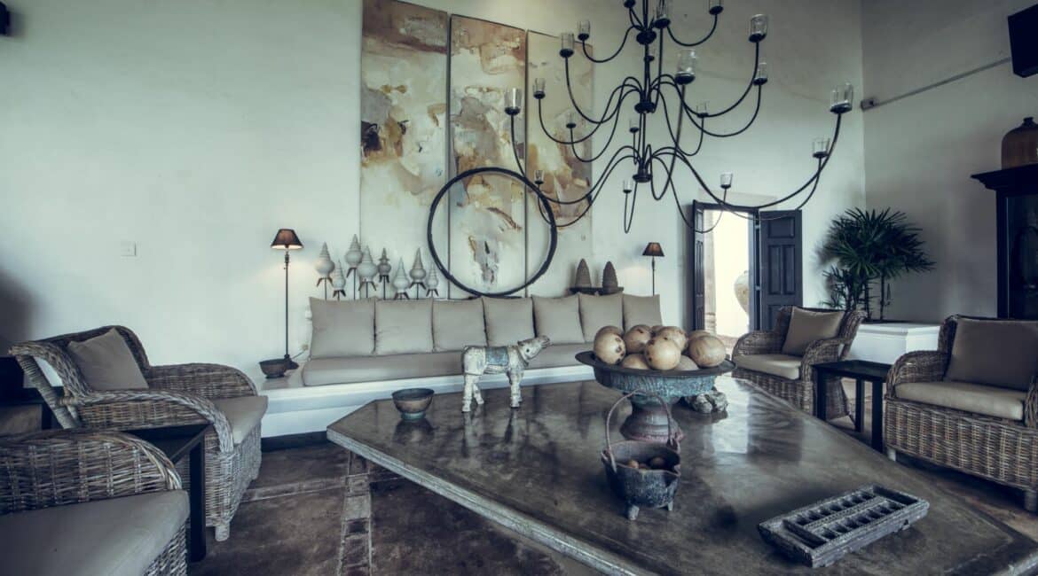 The Villa Bentota Lobby super roomy and stylish
