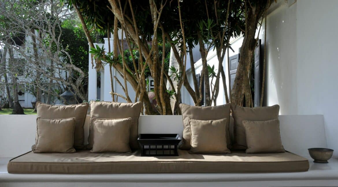 The Villa Bentota comfy seating areas alfresco