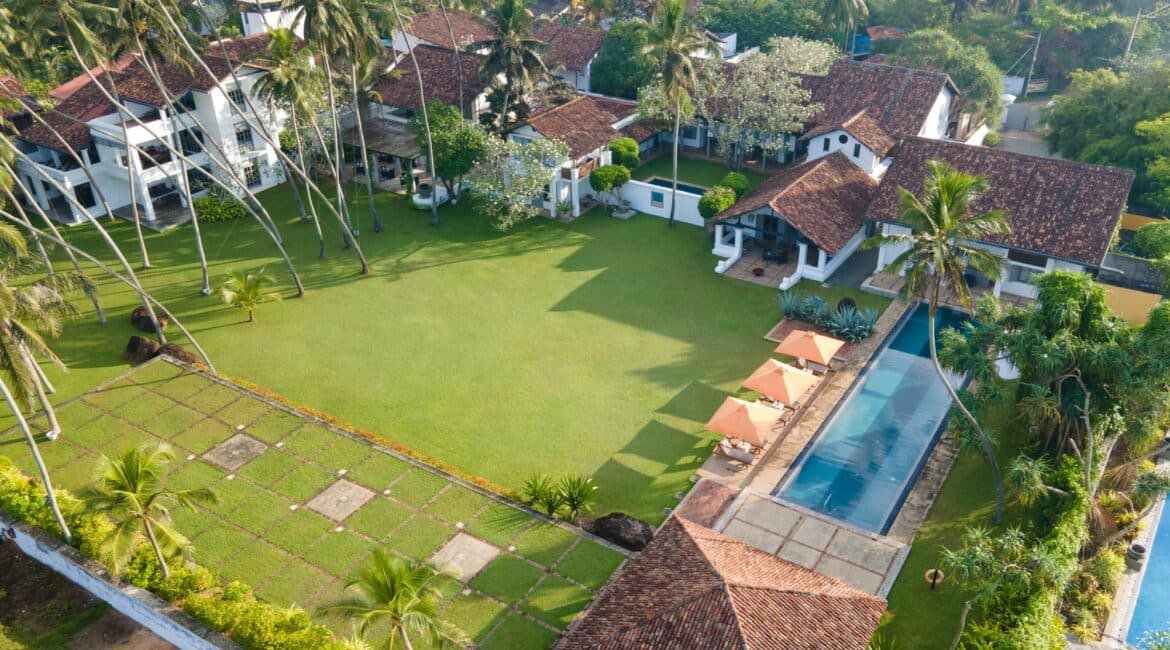 The Villa Bentota drone footage