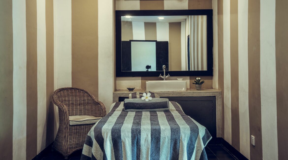 The Villa Bentota massage tables