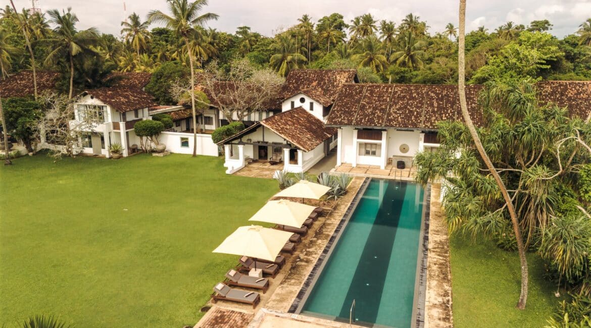 The Villa Bentota serene surrounds