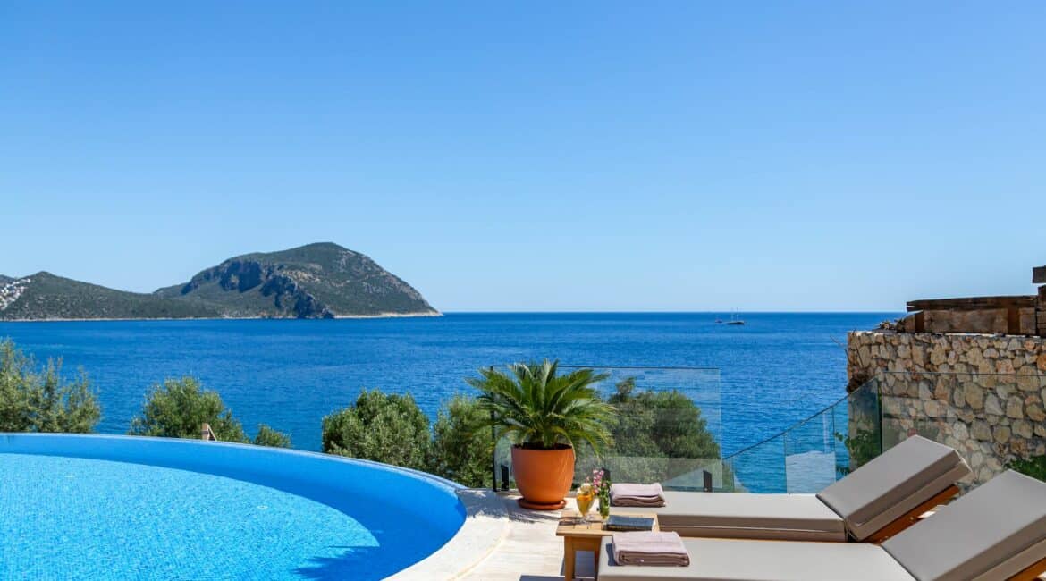 Villa Guney Exclusive 5 bedroom villa Kalamar Bay Kalkan gorgeous sea views