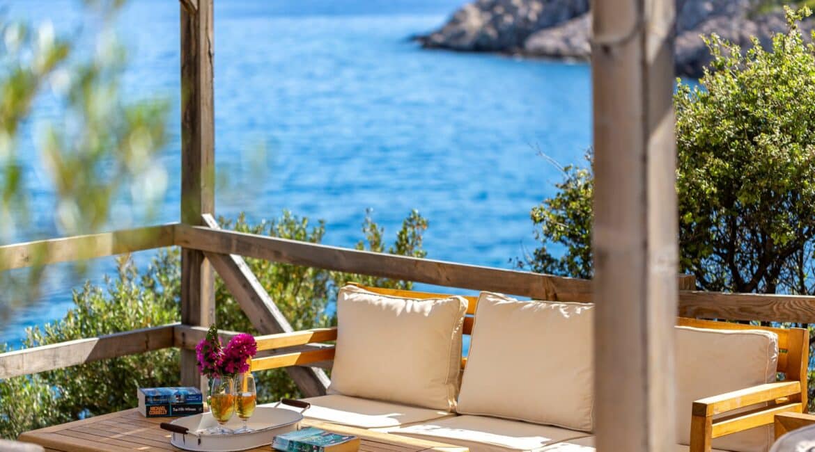 Villa Guney Exclusive 5 bedroom villa Kalamar Bay Kalkan understated relaxed beachside living