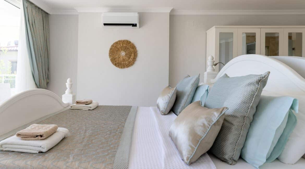 Villa Oasis Kalkan Master Bedroom spacious and airy