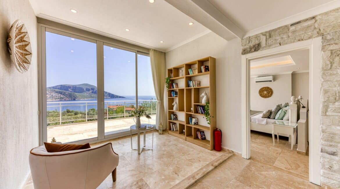 Villa Oasis Kalkan quiet corners first floor