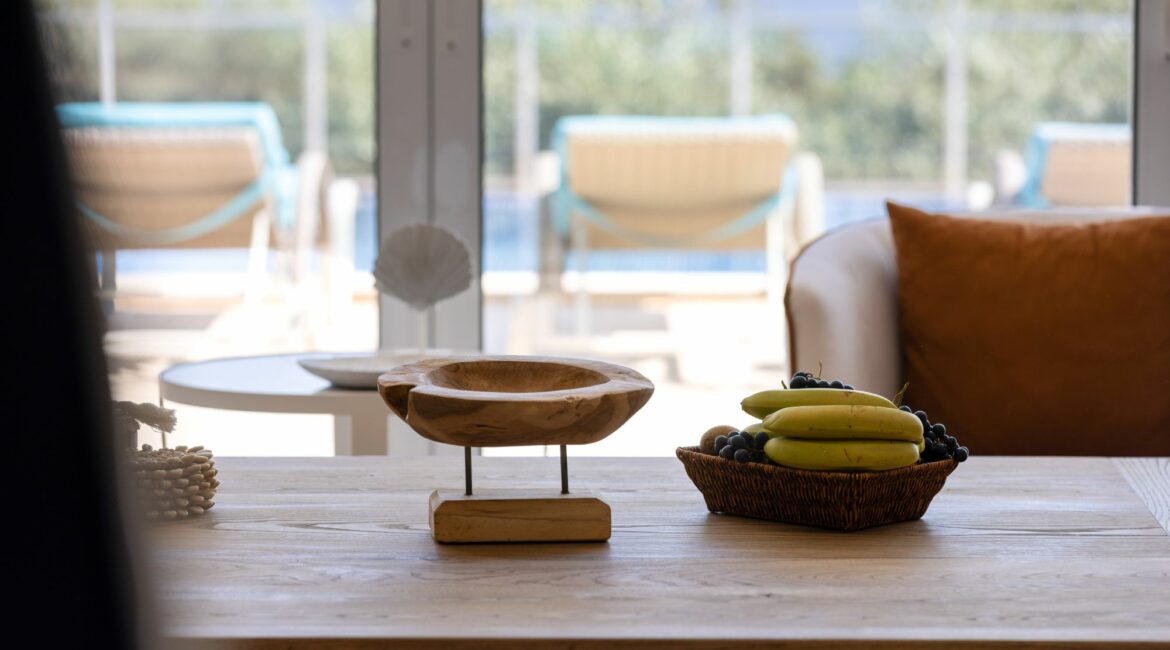 Villa Oasis Kalkan soft furnishings