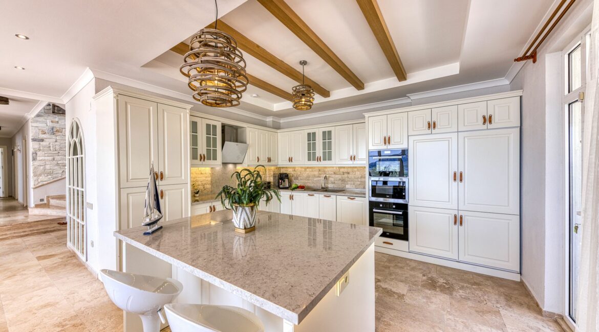 Villa Oasis Kalkan spacious bright and airy kitchen