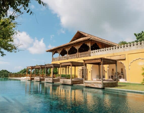 Malabar Hill, Sri Lanka – striking contemporary architecture and elegant swimming pool set in close proximity to the southern coast.
