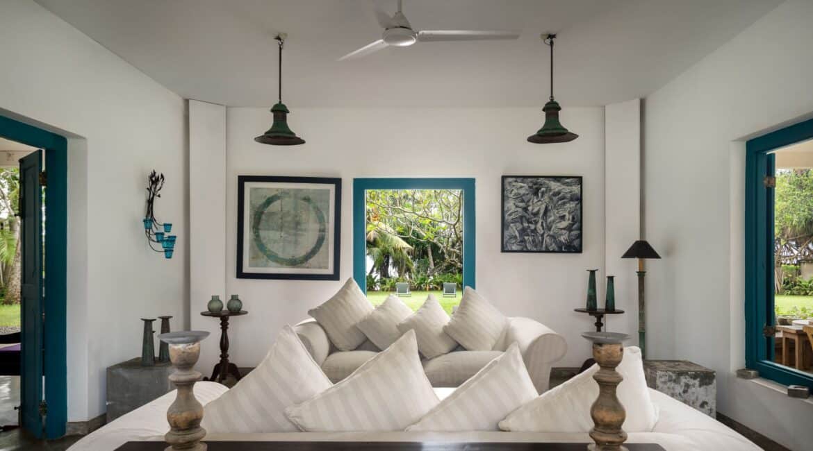 The Last House Tangalle Sri Lanka super comfy seating areas