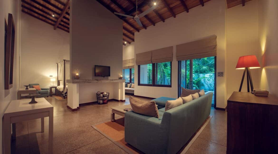 The Wallawwa Mountbatten Suite sitting area