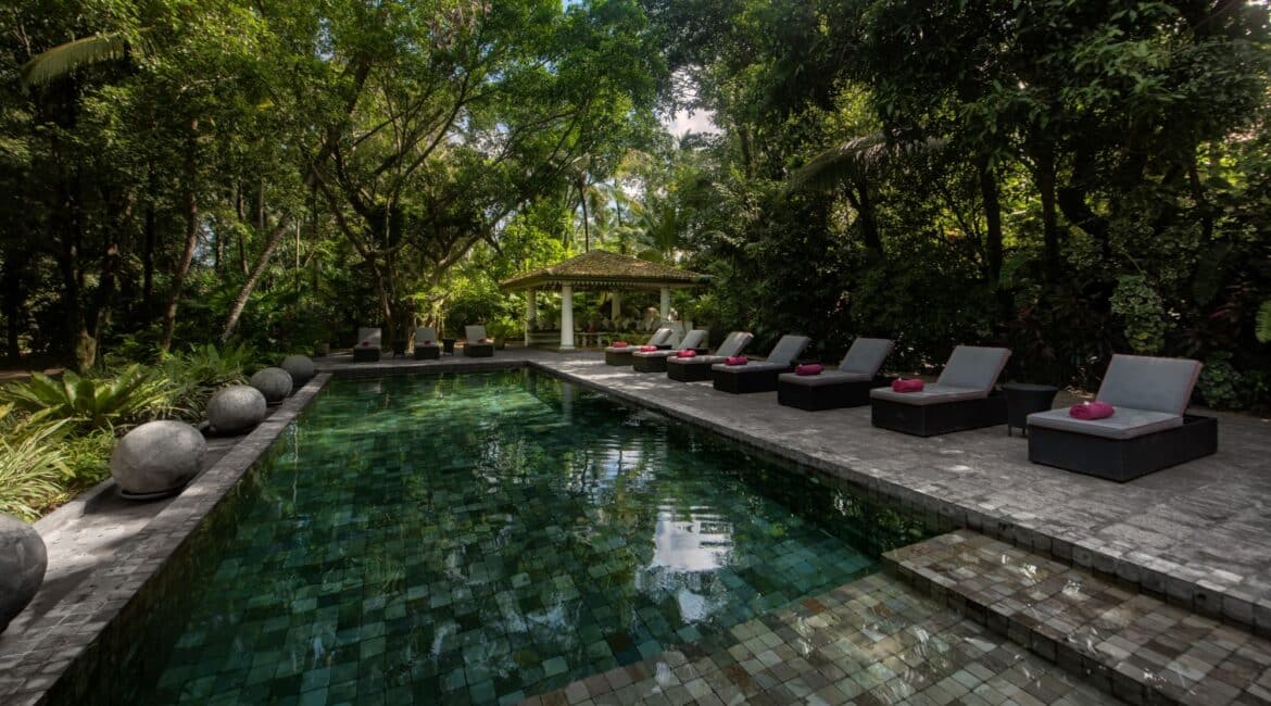 The Wallawwa stunning garden swimming pool and manicured surrounds