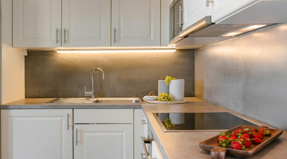 Villa Agapi modern kitchen Braunis Horio Kefalonia