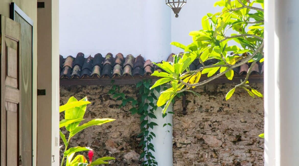 Landesi Galle Fort Sri Lanka Deluxe Room downstairs furnished stunning terrace