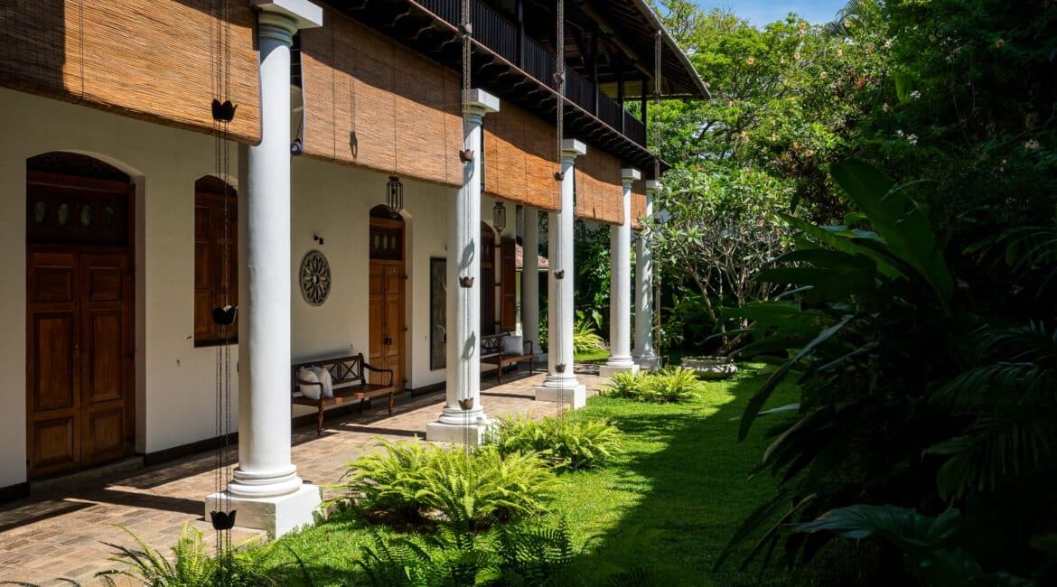 Landesi Galle Fort Sri Lanka – boutique residence with traditional Sri Lankan architecture and lush green gardens