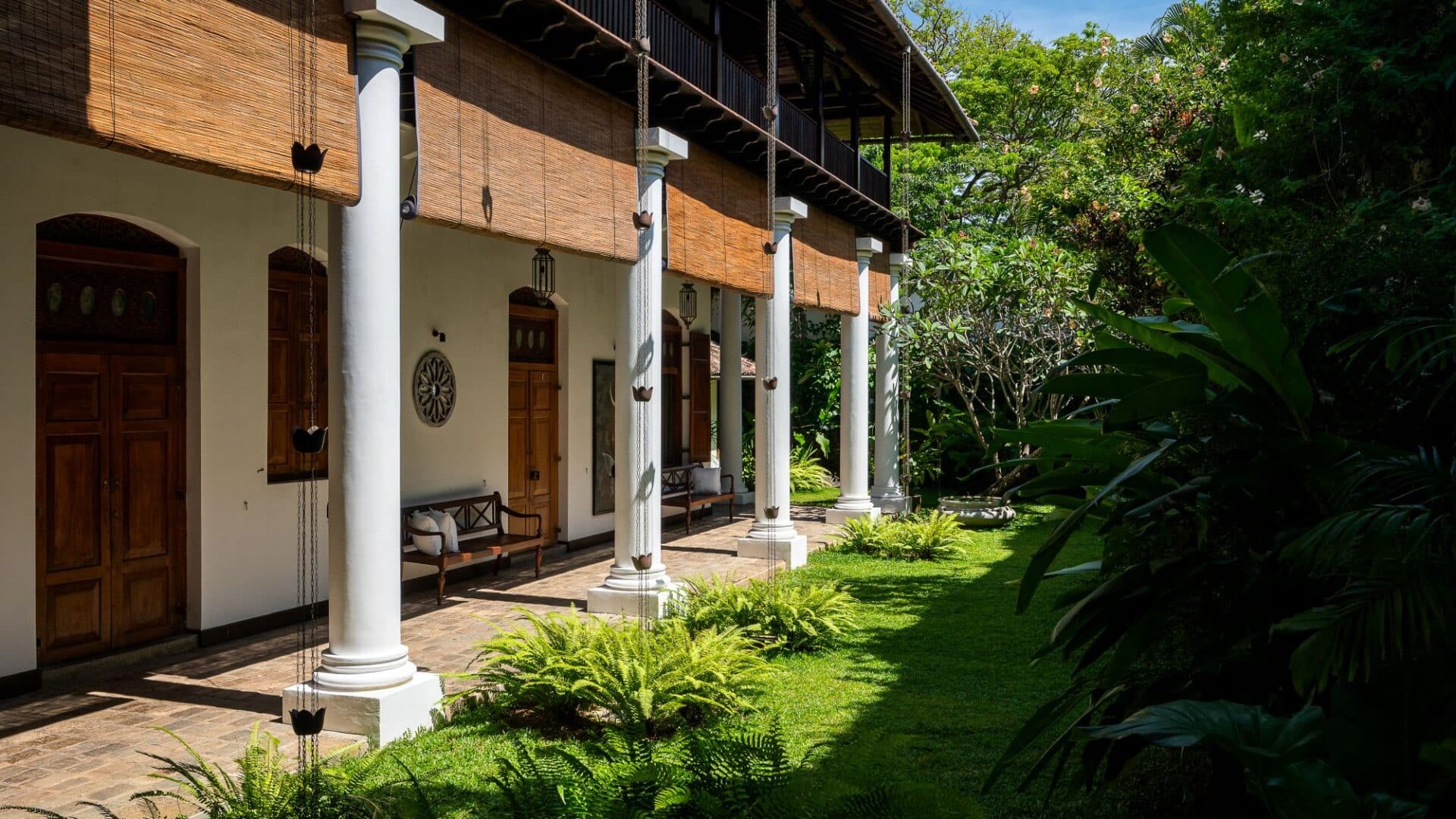 Landesi Galle Fort Sri Lanka – boutique residence with traditional Sri Lankan architecture and lush green gardens