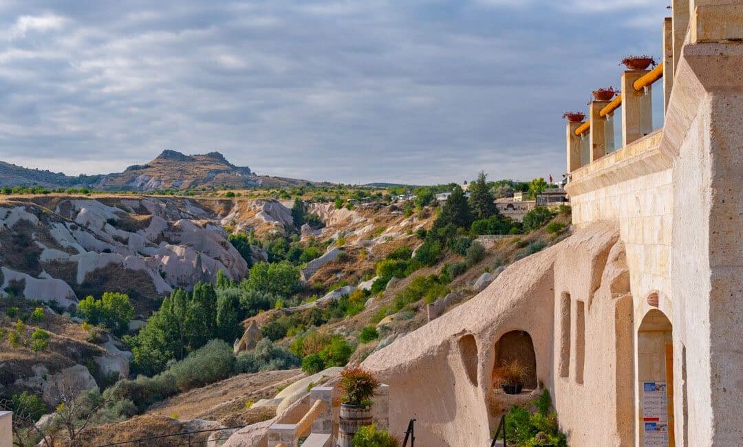 Taskonaklar Hotel Views accross the Pigeon Valley in Cappadocia