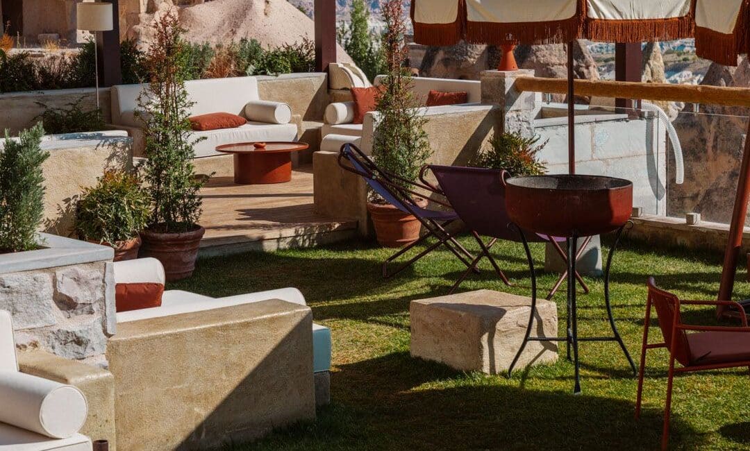 Taskonaklar Hotel Views over the Pigeon Valley in Cappadocia