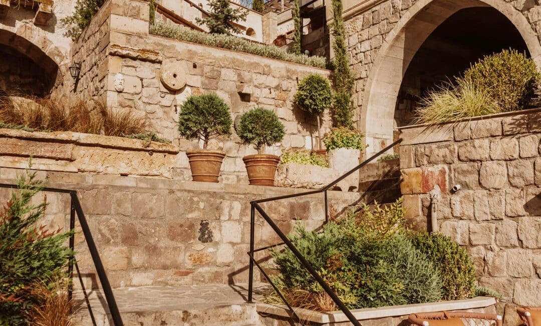 Taskonaklar Hotel stunning architecture and exteriors Cappadocia
