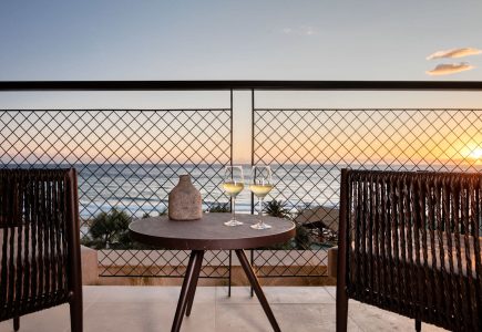 Sea views from the balcony of a Sapphire Retreat