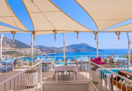 A' La Carte Restaurant and glorious views