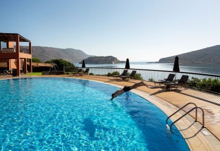 Adults only pool at Domes of Elounda