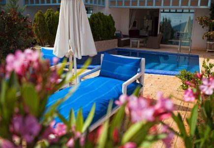 Asfiya Sea View Terrace and pool of 106