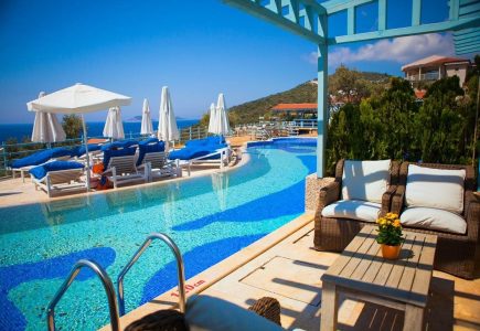 Asfiya Sea View Hotel Kalkan Swim Up room 405