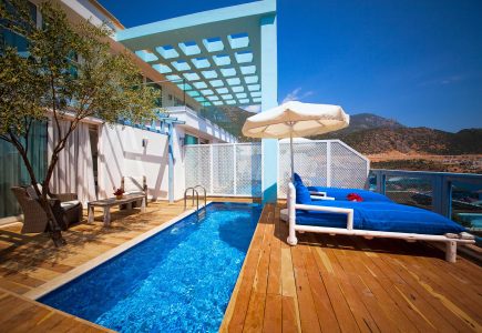 Asfiya Sea View Private pool and terrace of 701