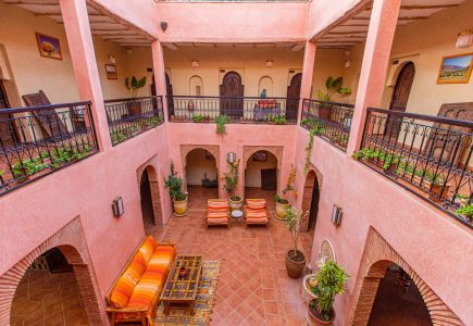 Atlas Kasbah spacious and traditional interiors