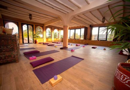 Atlas Kasbah yoga studio space