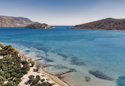 Beautiful beach at Domes of Elounda
