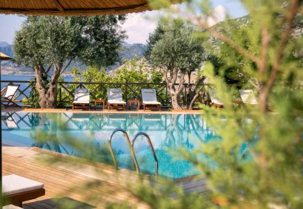 Boho Garden and bay view