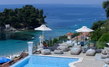 Irida Boutique Hotel Swimming Pool and Parga Views