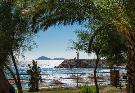 The lighthouse at Kalkan Harbour