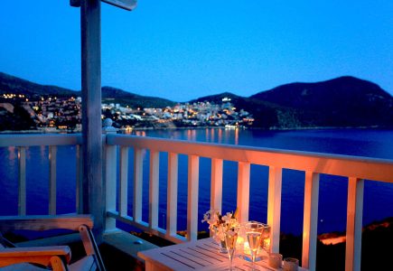 Likya Residence Balcony and sea views of 307