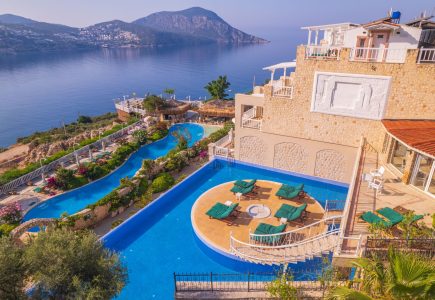 Likya Residence glorious swimming pools and bay views
